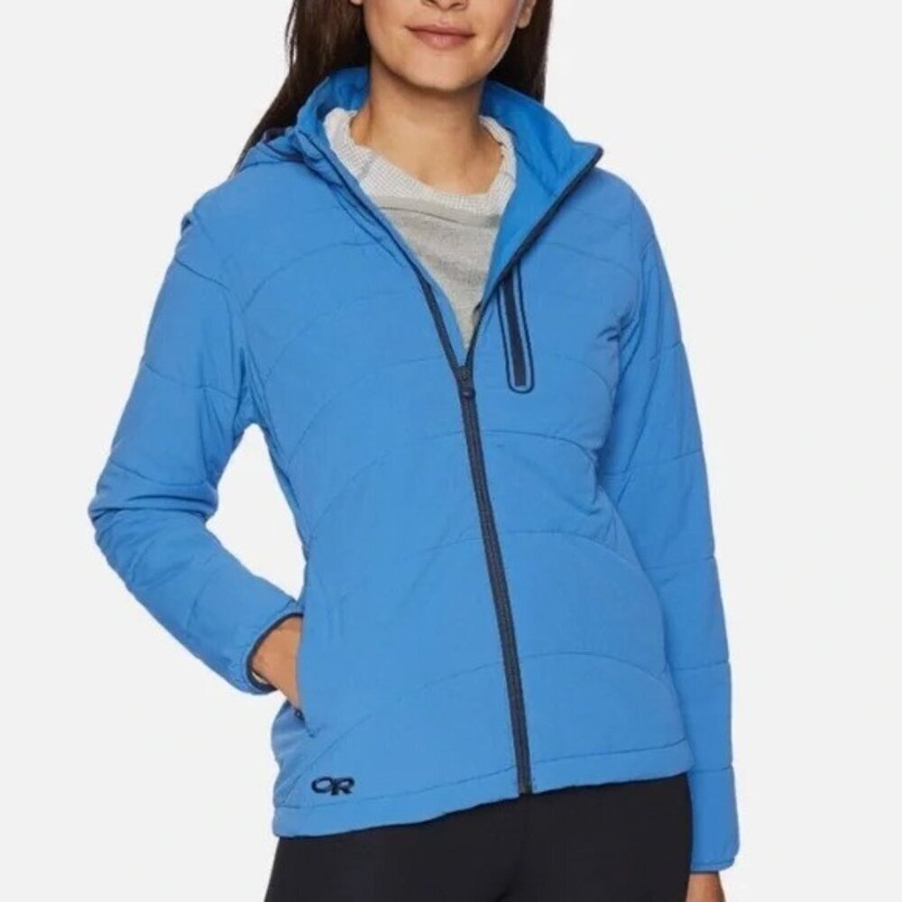 Outdoor Research Winter Insulated Ferrosi Hoody Jacket Blue Size XS